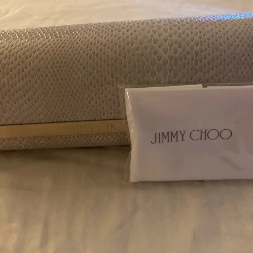 Jimmy Choo Tortoise Sunglasses with cloth and case